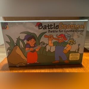 NEW BattleGnomes! Battle For Gnome Glory! Board Game by Barnum Games